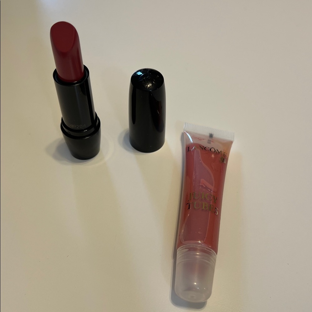 Lancôme Juicy Tubes Lip Gloss and Lipstick
